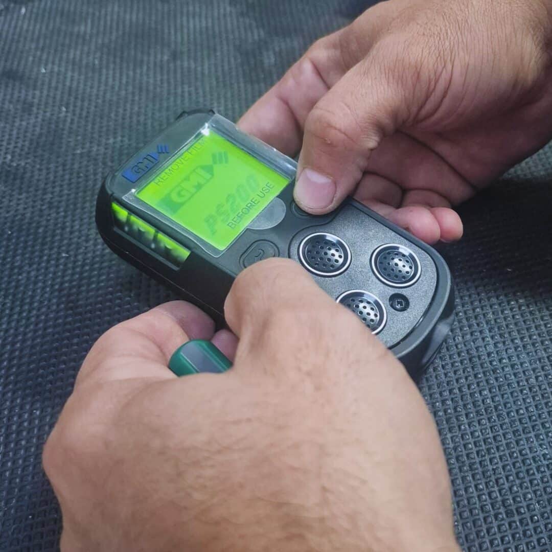 detetor de gás