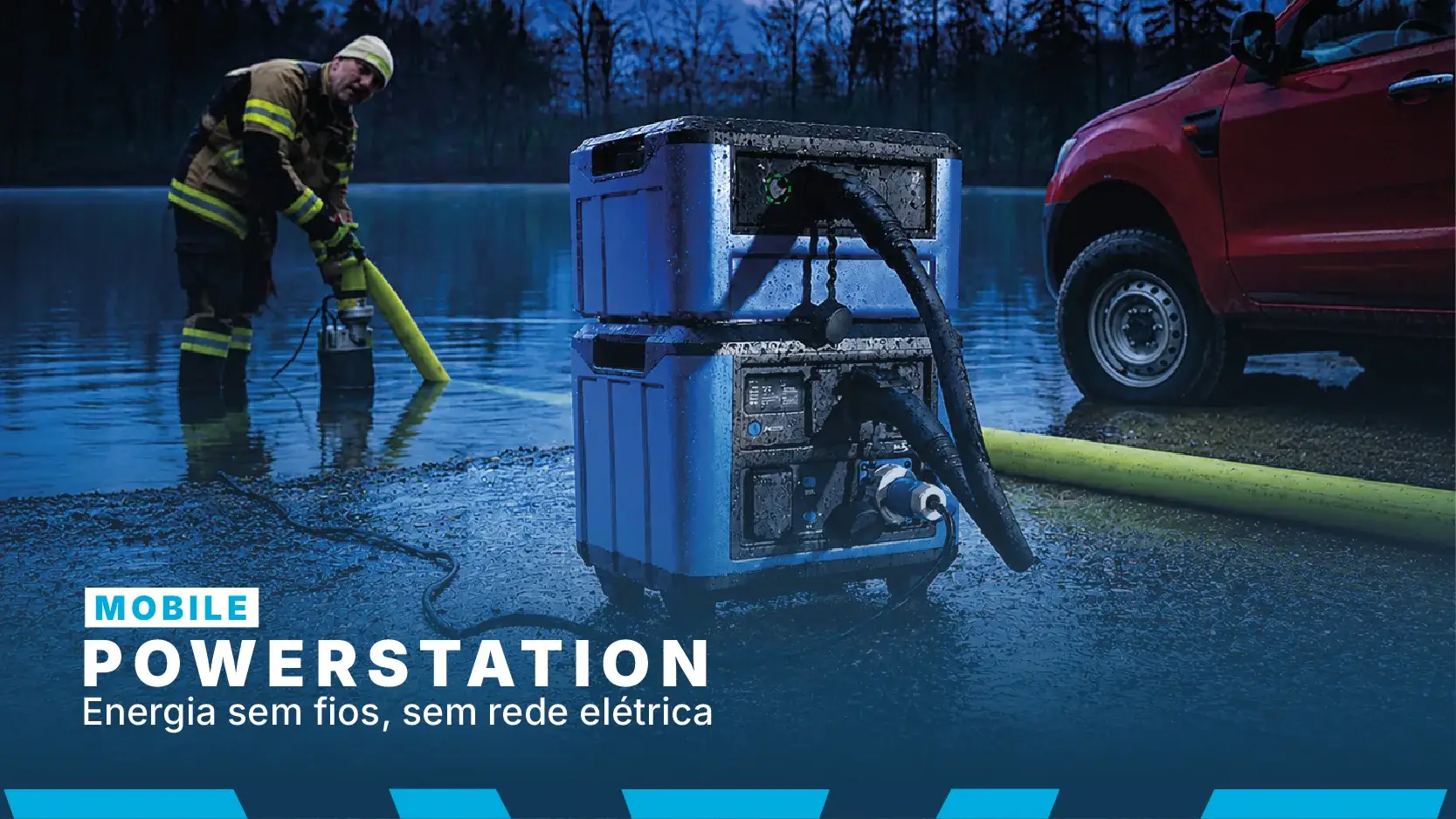 Mobile Powerstation: energia portátil para os cenários mais exigentes